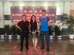 蘭州振西建筑安裝工程有限公司岳總一行蒞臨雙良鍋爐公司考察！